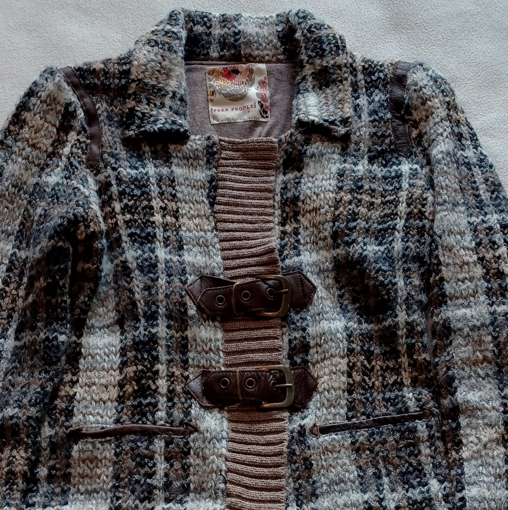 Free People Sweater Cardigan Blazer